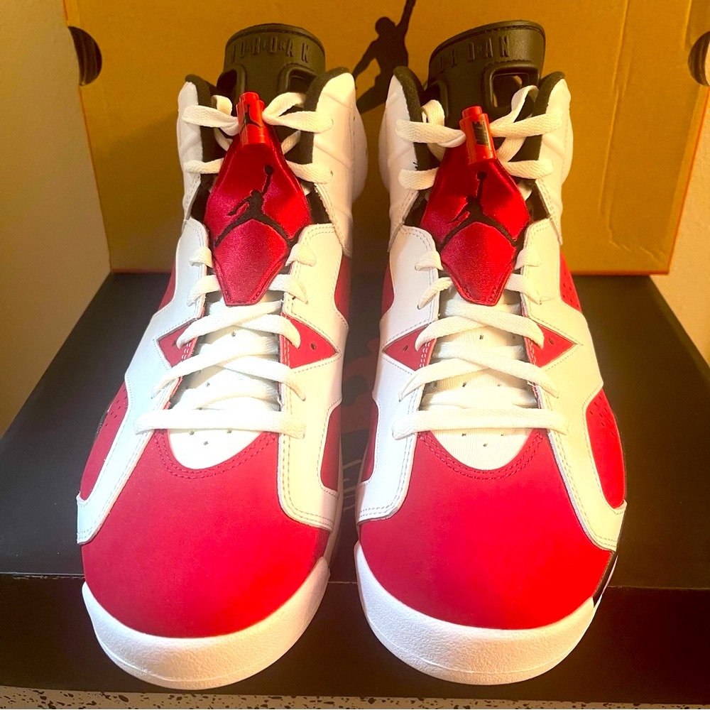 🔥🔥AIR JORDAN 6 CARMINE🔥🔥 - Picture 3 of 5